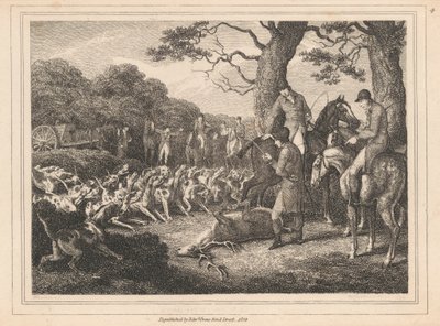 Hirschjagd von Samuel Howitt