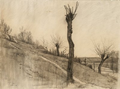 Spätwinterlandschaft, 1884 von Samuel Isham