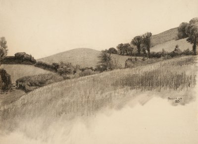 Landschaft auf dem Land, 1884 von Samuel Isham