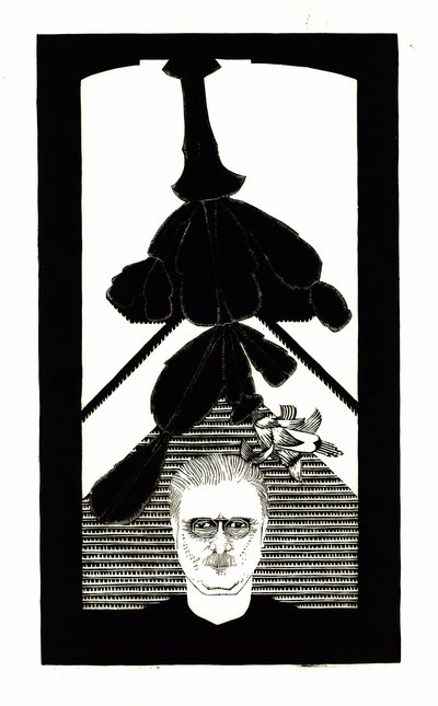 Selbstporträt mit einem Osterkaktus, ca. 1927 von Samuel Jessurun de Mesquita