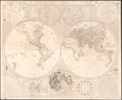 Scientia terrarum et coelorum: oder, die Himmel und die Erde astronomisch und geografisch dargestellt und dargestellt: Enthält die neugierigsten und nützlichsten Einzelheiten in den solaren, sternenklaren und weltlichen Systemen, getreu aufgezählt und darg von Samuel; Kitchin Dunn