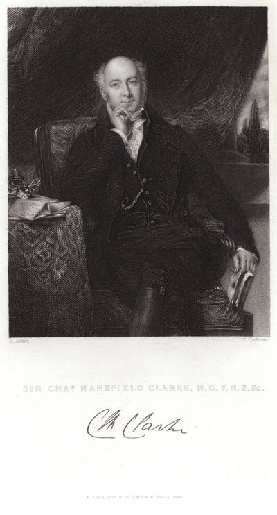 Porträt von Sir Charles Mansfield Clarke von Samuel Lane