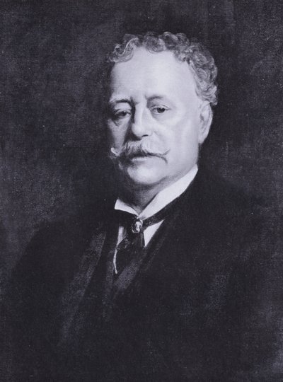 Porträt von Henry Woods von Samuel Luke (after) Fildes