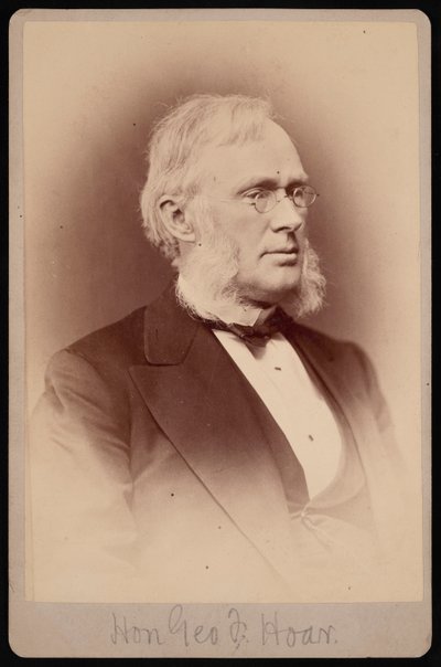 Porträt von George Frisbie Hoar 1826-1904, zwischen 1876 und 1880 von Samuel Montague Fassett