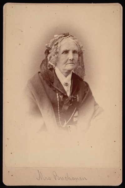 Porträt von Mrs. Buchanan, 1875 von Samuel Montague Fassett