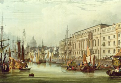 Zollhaus, E16, graviert von R. G. Reeve, 1828 von Samuel Owen