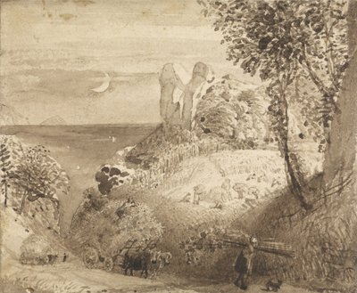 Eine pastorale Szene von Samuel Palmer