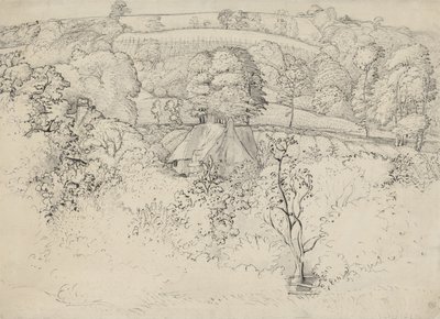 Das primitive Cottage, Shoreham von Samuel Palmer
