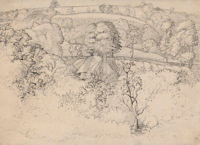 Die primitive Hütte, Shoreham von Samuel Palmer