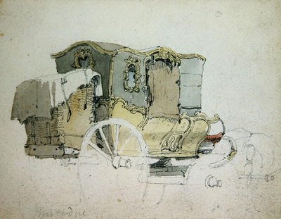 Ein Zierkutsche von Samuel Prout
