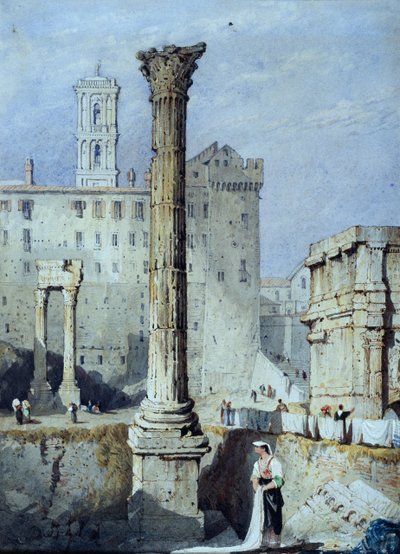 Die Säule des Phokas von Samuel Prout