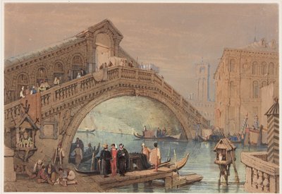 Der Rialto, Venedig von Samuel Prout