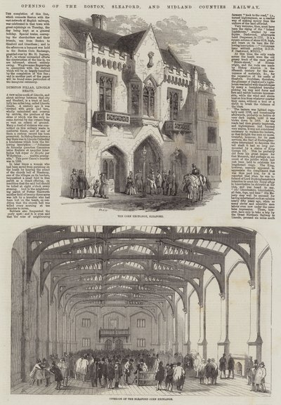 Eröffnung der Boston, Sleaford und Midland Counties Railway von Samuel Read