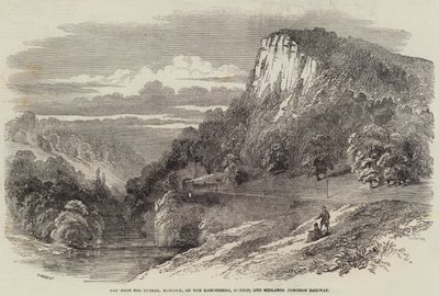 Der High Tor Tunnel, Matlock, an der Manchester, Buxton und Midlands Junction Railway von Samuel Read