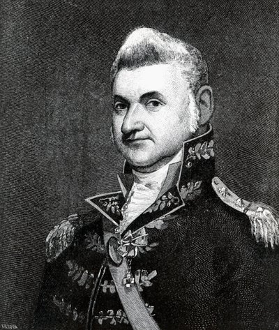 Porträt von Henry Dearborn (1751-1829) (Gravur) von Samuel Smith Kilburn