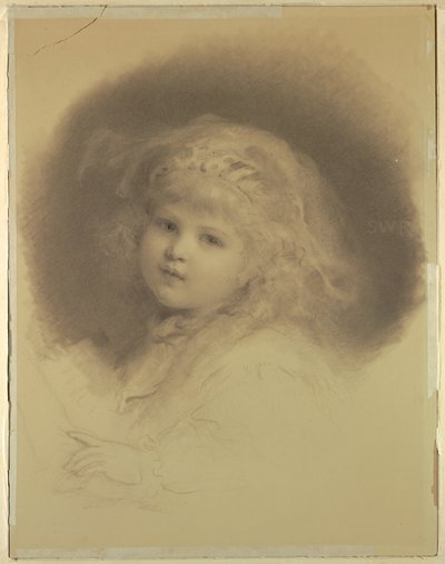 Porträt eines jungen Mädchens von Samuel Worcester Rowse