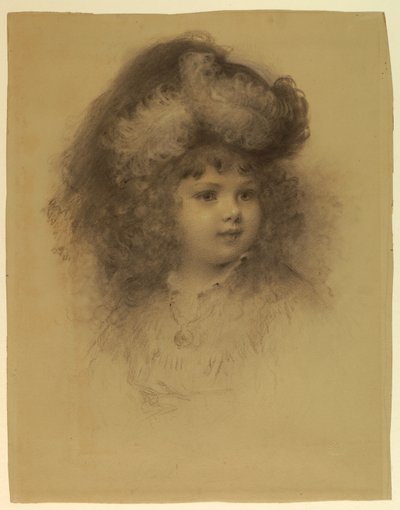 Porträt eines jungen Mädchens von Samuel Worcester Rowse