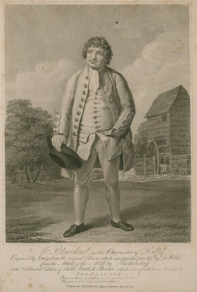 Mr. Blanchard in der Rolle des Ralph von Samuel de Wilde