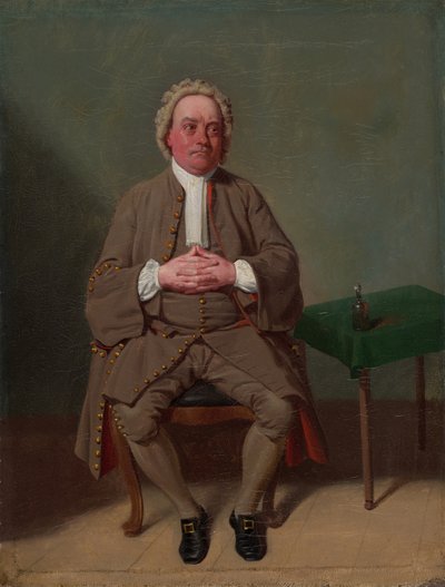 Mr. Quick als Vellum in Addisons Drummer von Samuel de Wilde
