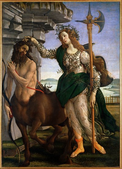 Pallas und der Zentaur von Sandro Botticelli