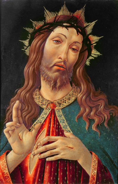 Ecce Homo, oder Der Erlöser von Sandro (attr. to) Botticelli