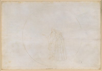 Die Göttliche Komödie, Paradiso XX. Sechste Planetensphäre (Himmel des Jupiter): Der Adler benennt die Flammen, die sein Auge formen, darunter zwei Heiden, worauf Dantes Zweifel genährt und schließlich zerstreut werden von Sandro Botticelli