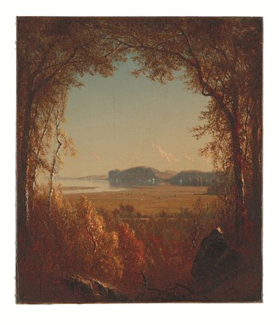 Hook Mountain bei Nyack, New York von Sanford Robinson Gifford