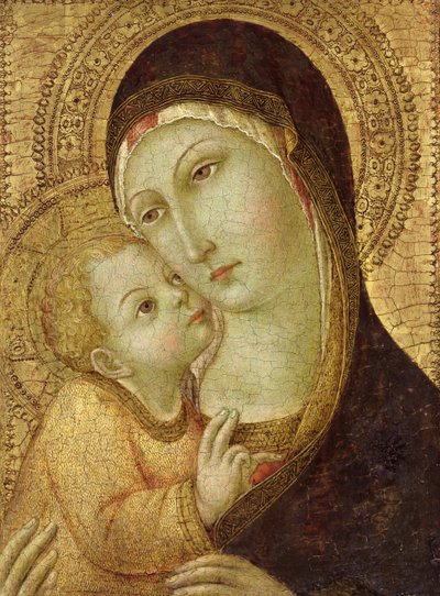 Madonna mit Kind von Sano di Pietro