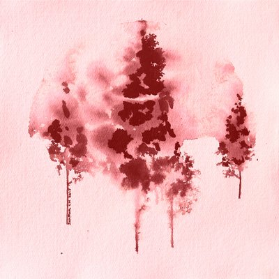Purpurroter Waldnebel von Santhosh ch