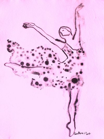 Ätherischer Balletttanz von Santhosh ch