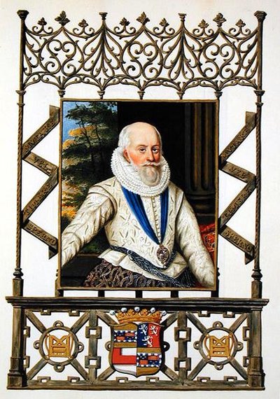 Porträt von Edward Somerset, 4. Earl of Worcester, aus 