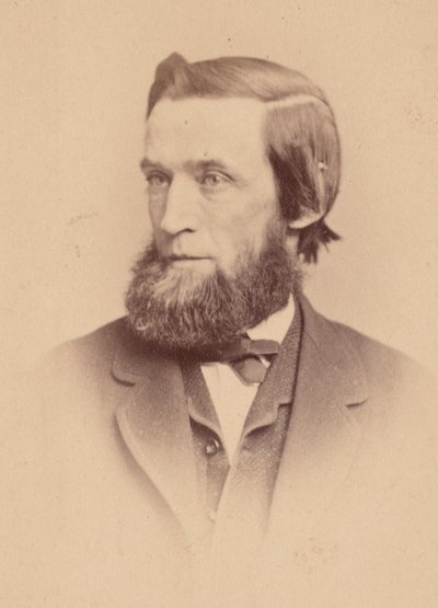 Porträt von Hubert Anson Newton 1830-1896, 1870-1877 von Sarony and Co