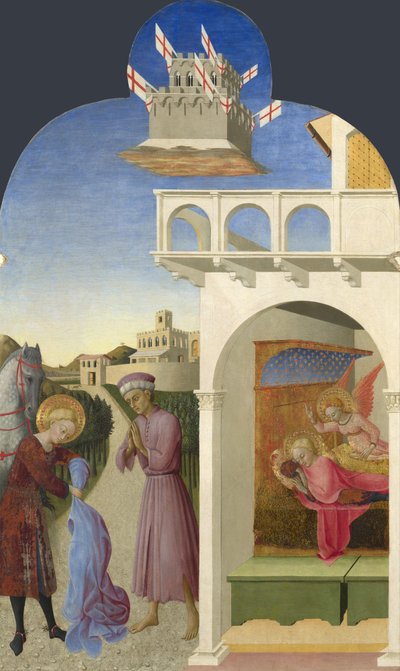 Heiliger Franziskus und der arme Ritter, und Franziskus