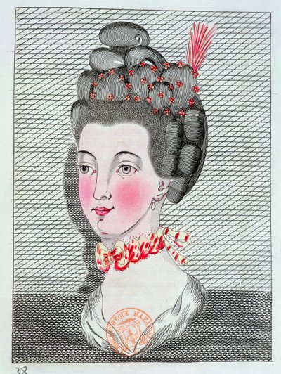 Die Kunst des Friseurhandwerks in Paris, 1767 von Sauveur Legros or Le Gros