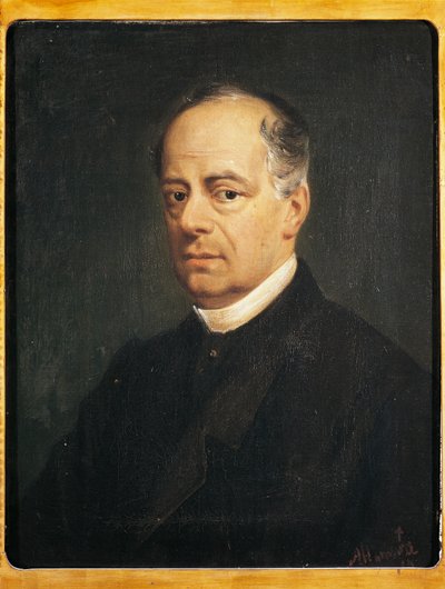 Porträt von Carlo Poerio von Saverio Altamura
