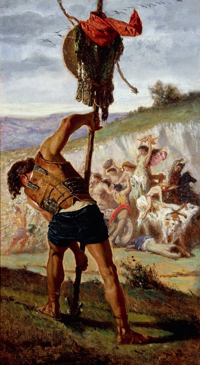Studie für Marios Triumph, von Francesco Saverio Altamura von Saverio Altamura