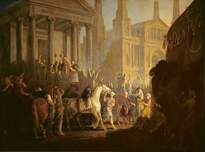 Die Wahl des Darius von Sawrey Gilpin