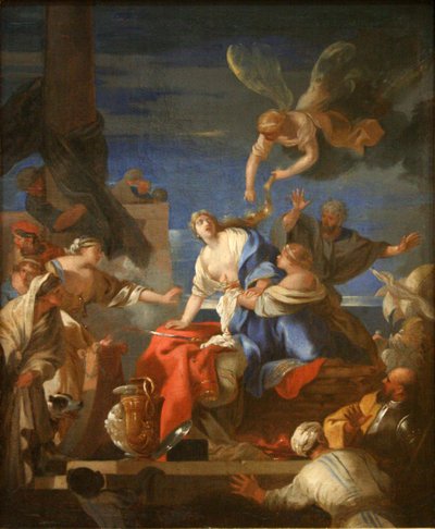 Der Tod der Dido von Sébastien Bourdon