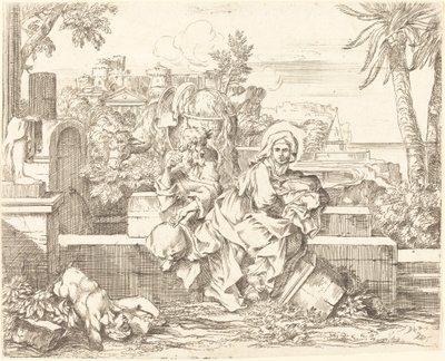 Die Rückkehr aus Ägypten von Sébastien Bourdon