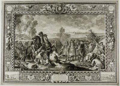 Die Belagerung von Douai 1667 von Sébastien Le Clerc the elder