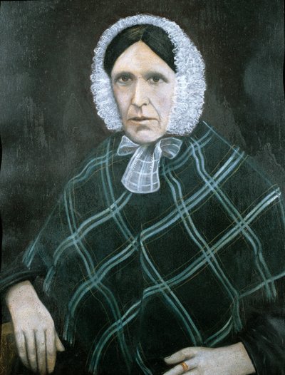 Porträt auf Blech von Rhyd-y-Car oder Colliers Row, Mitte bis Ende des 19. Jahrhunderts von School British