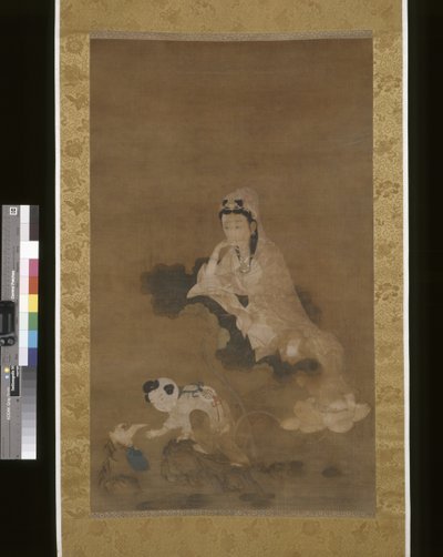 Avalokitesvara (Guanyin) auf Lotus von School Chinese
