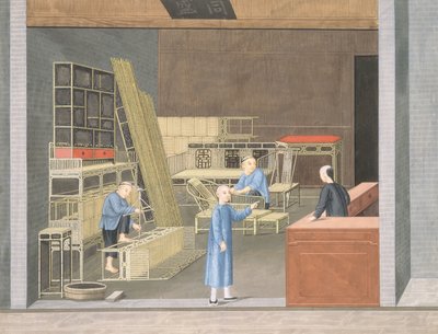Bambusmöbelgeschäft von School Chinese