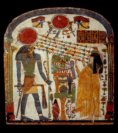 Kunst des Alten Ägypten: Stele von Taperet von School Egyptian