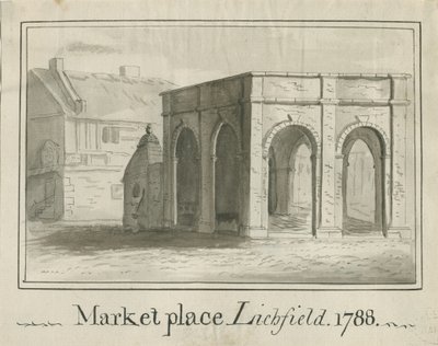 Lichfield - Marktplatz von School English