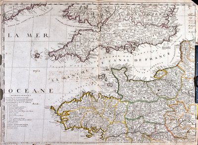 Karte der Region 