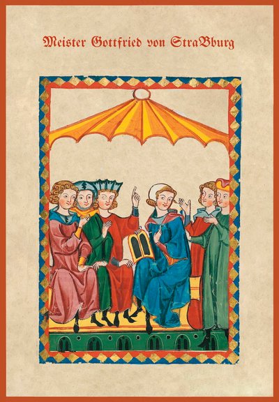 Mittelalterliches Liederbuch (Druck) von School German