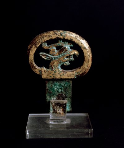 Bronzegriff mit Greifenkopf, 6.-5. Jahrhundert v. Chr. von Japanese School