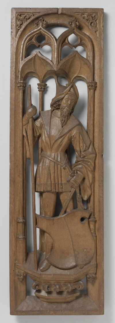 Tafel von einem Orgelgehäuse, um 1510-20 von School Netherlandish