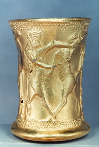 Vase mit mythologischen Kreaturen, Persisch von School Persian